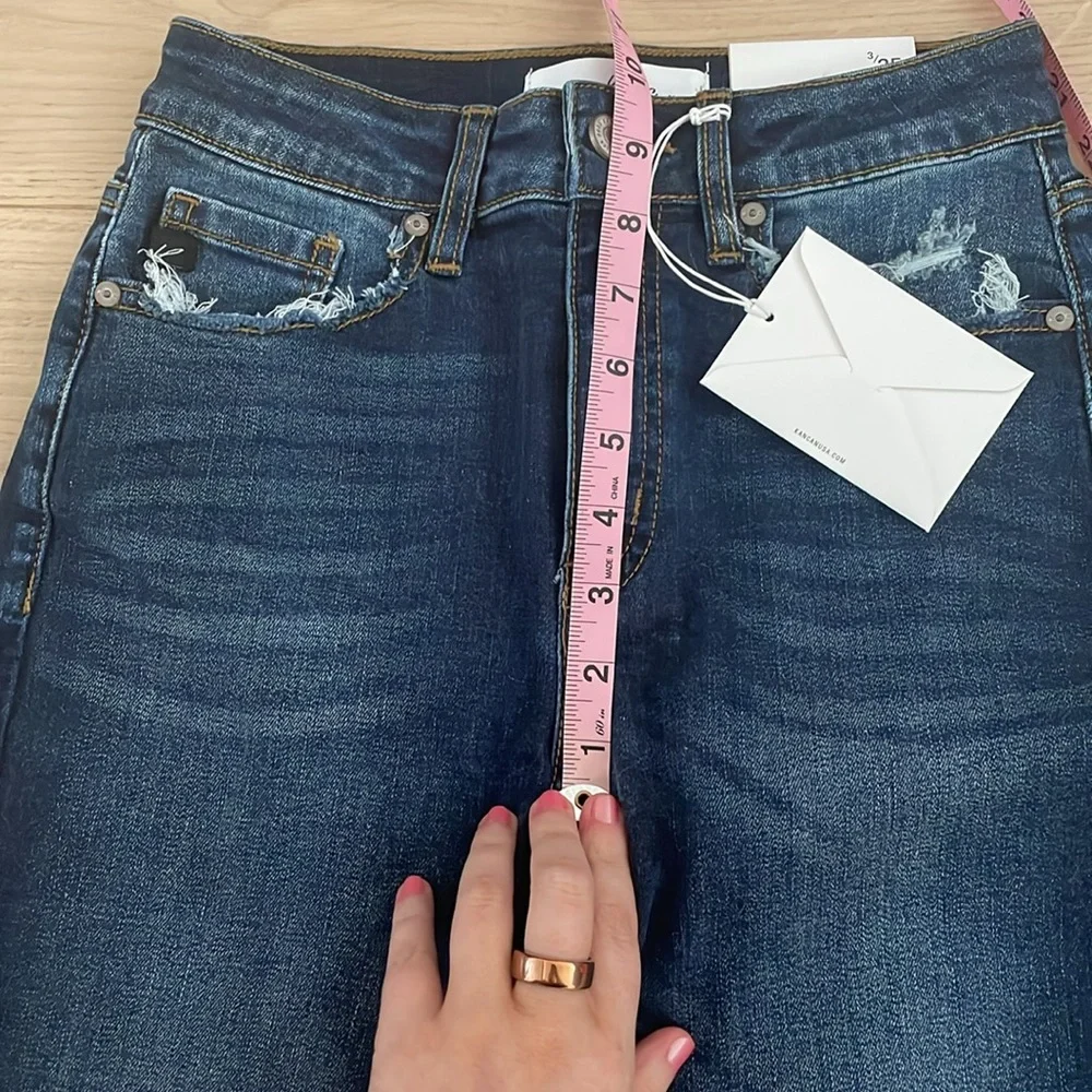 VICI KanCan frayed hem skinny jeans